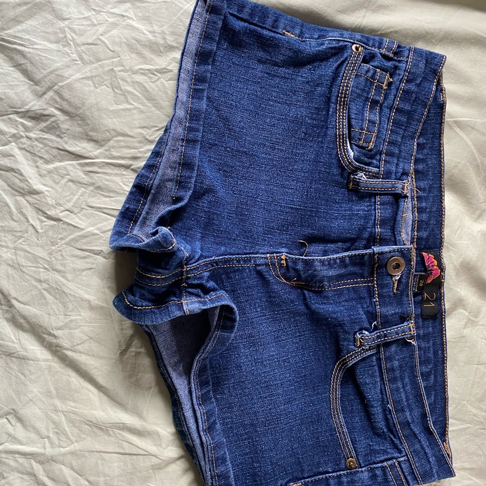 Jean short shorts
